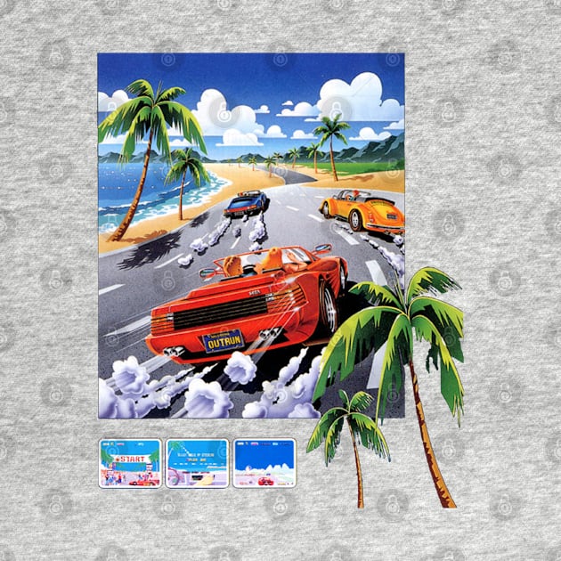 Outrun cover by Lukasking Tees